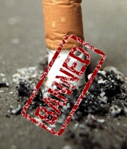 UK bans cigarette