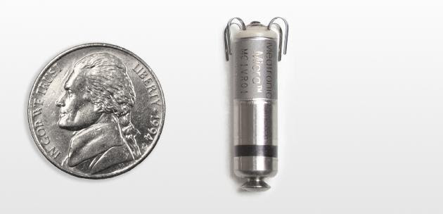 Comparison of Micra(TM) Transcatheter Pacing System (TPS) with coin